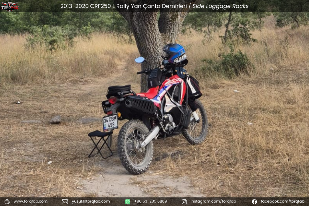 Torqfab Honda CRF250L / Rally (2013-2020) Yan Çanta Demiri
