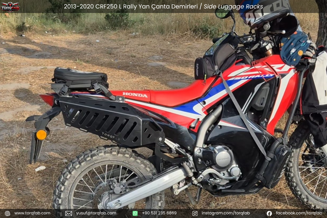 Torqfab Honda CRF250L / Rally (2013-2020) Yan Çanta Demiri