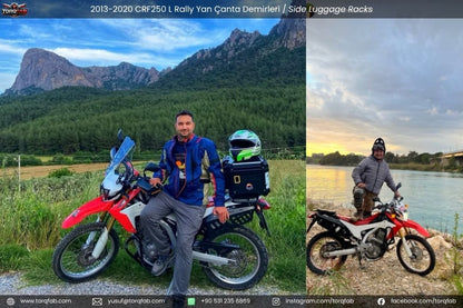CRF250L / Rally (2021-25) Yan Çanta Demiri | Side Luggage Racks
