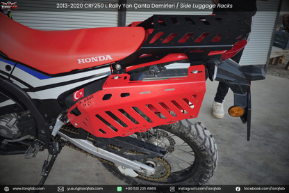 CRF250L / Rally (2013-20) Çanta Demirleri Komple Set | Side & Rear Luggage Rack Set