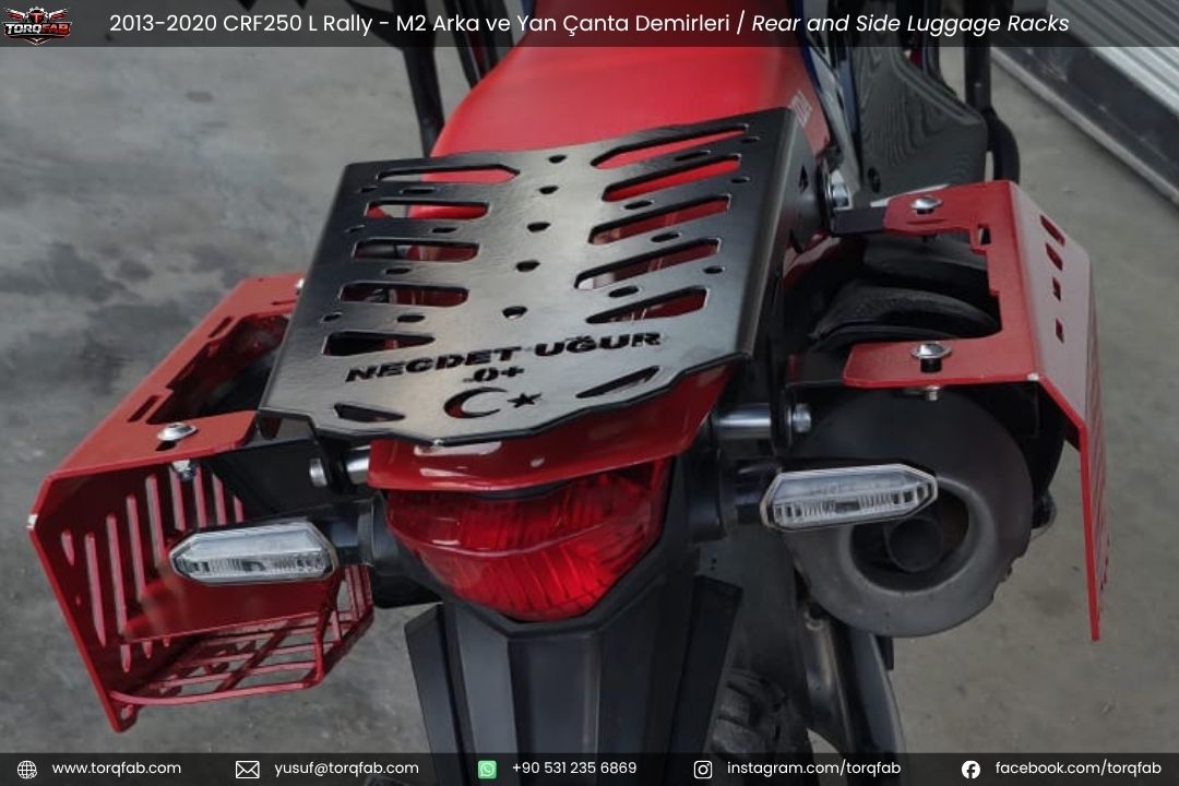 Torqfab Honda CRF250L / Rally (2013-2020) Yan Çanta Demiri