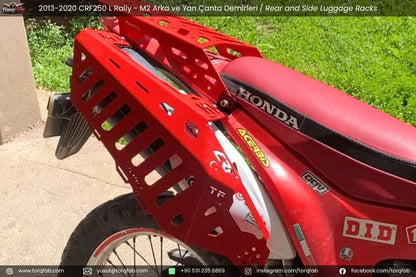 CRF250L / Rally (2013-20) Çanta Demirleri Komple Set | Side & Rear Luggage Rack Set