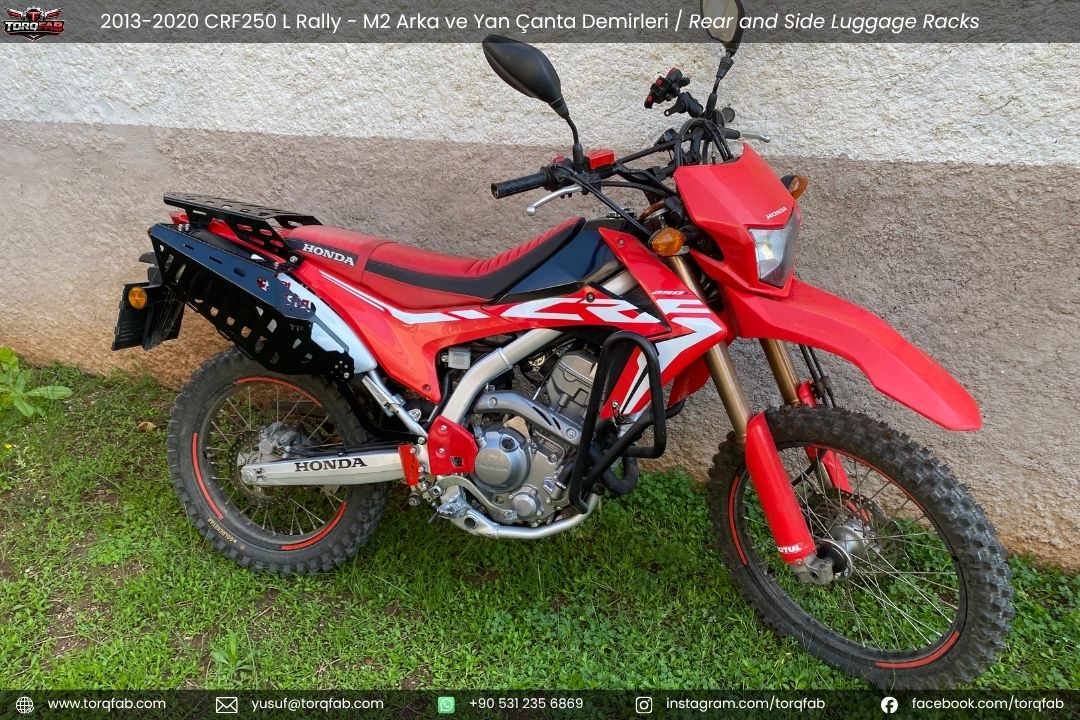Torqfab Honda CRF250L / Rally (2013-2020) Yan Çanta Demiri