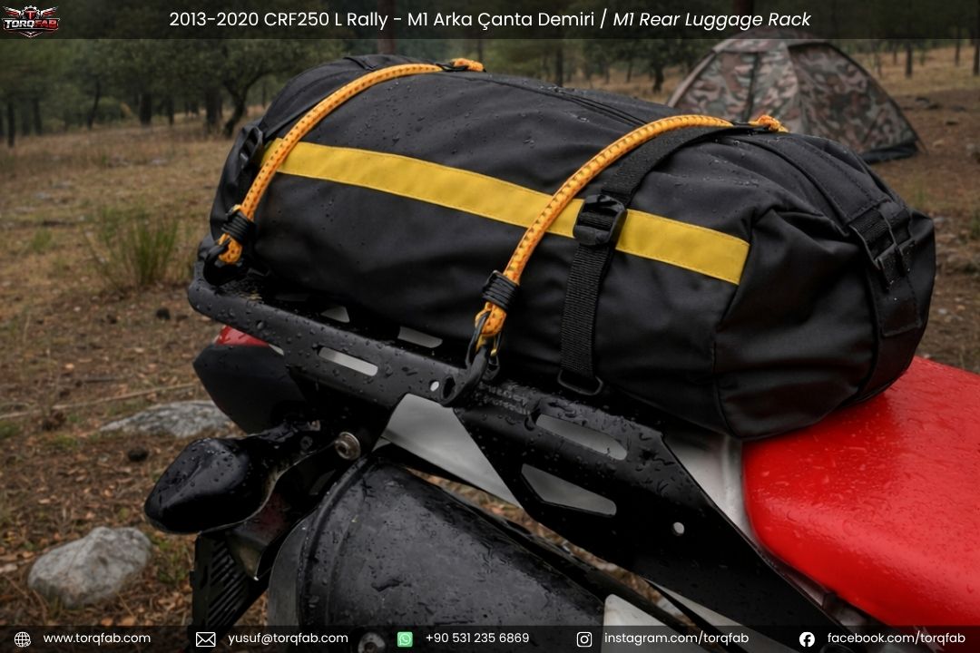 CRF250L / Rally (2013-20) Çanta Demirleri Komple Set | Side & Rear Luggage Rack Set