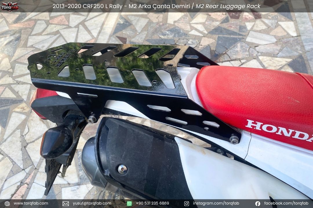CRF250L / Rally (2021-25) Çanta Demirleri Komple Set | Side & Rear Luggage Rack Set