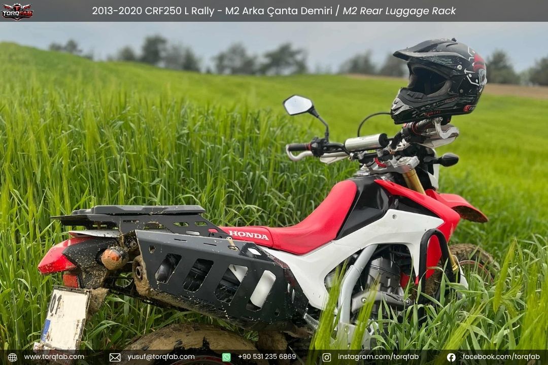 Torqfab Honda CRF250L / Rally (2013-2020) M2 Expedition Arka Çanta Demiri