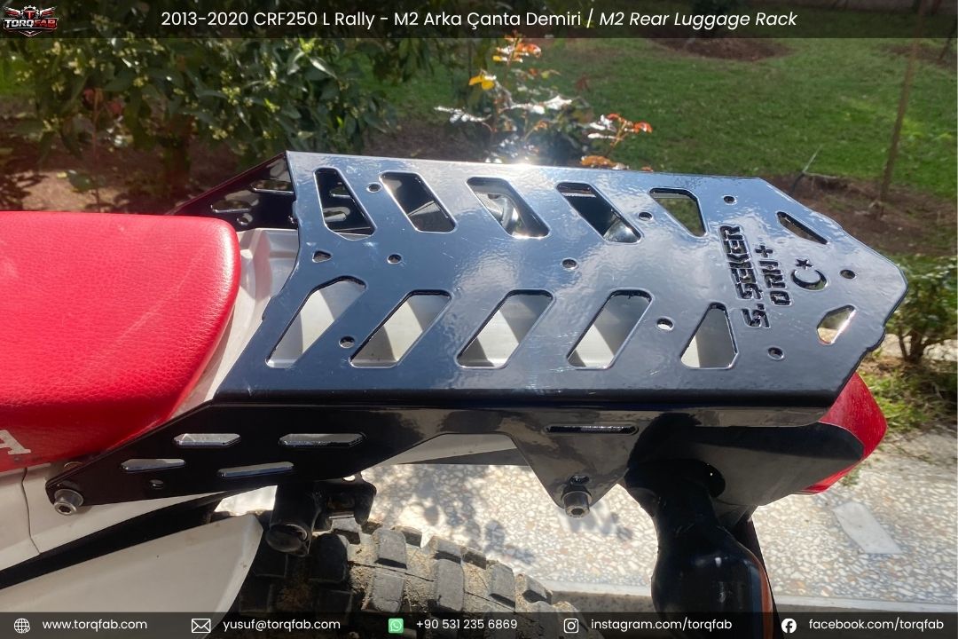 Torqfab Honda CRF250L / Rally (2013-2020) M2 Expedition Arka Çanta Demiri