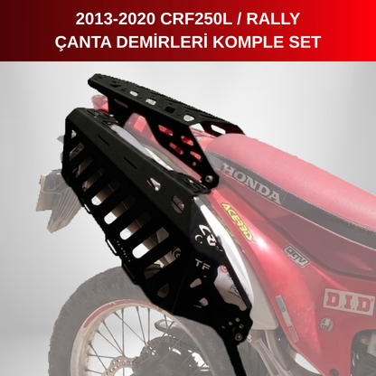 CRF250L / Rally (2013-20) Çanta Demirleri Komple Set | Side & Rear Luggage Rack Set