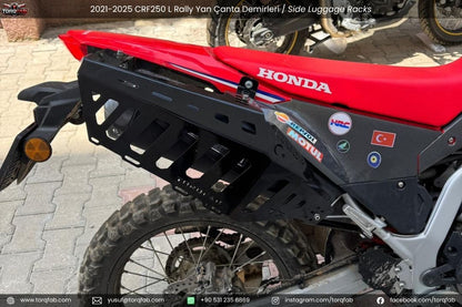 CRF250L / Rally (2021-25) Yan Çanta Demiri | Side Luggage Racks