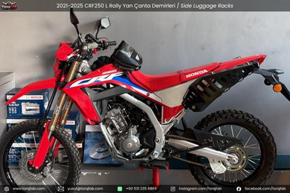 CRF250L / Rally (2021-25) Çanta Demirleri Komple Set | Side & Rear Luggage Rack Set