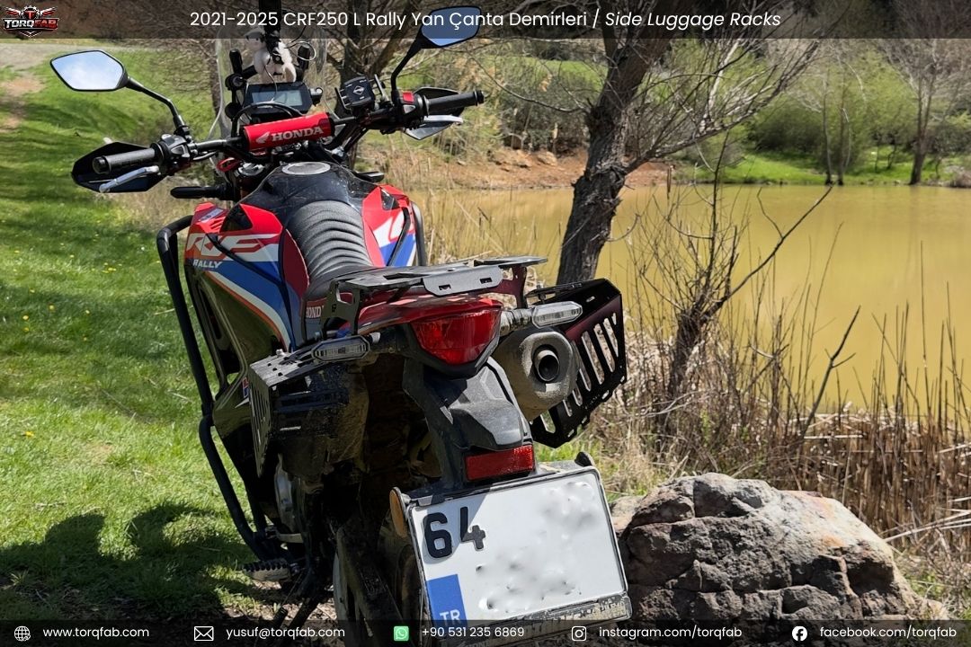 CRF250L / Rally (2021-25) Yan Çanta Demiri | Side Luggage Racks