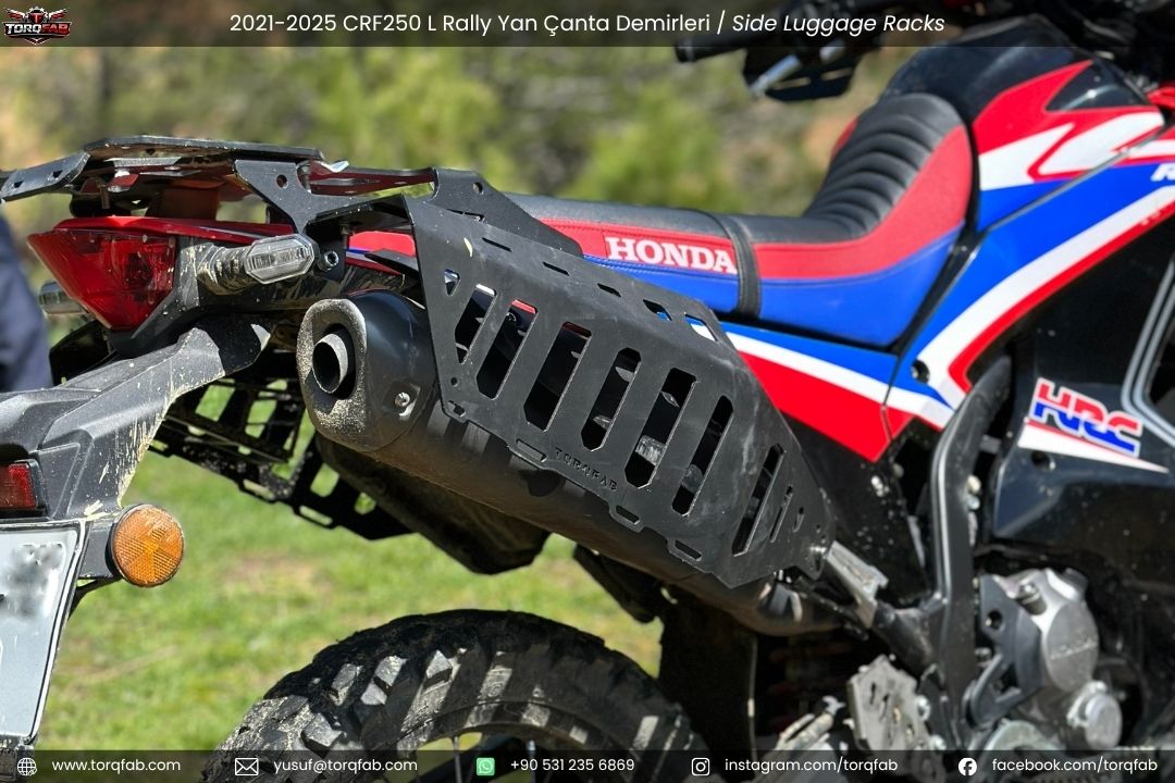CRF250L / Rally (2021-25) Yan Çanta Demiri | Side Luggage Racks