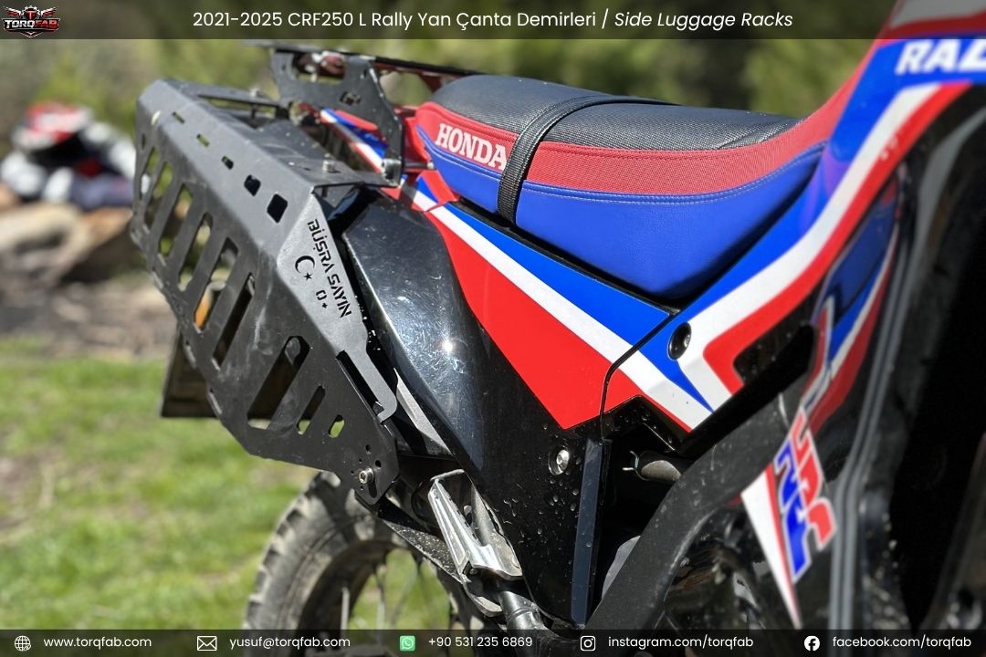 CRF250L / Rally (2021-25) Yan Çanta Demiri | Side Luggage Racks