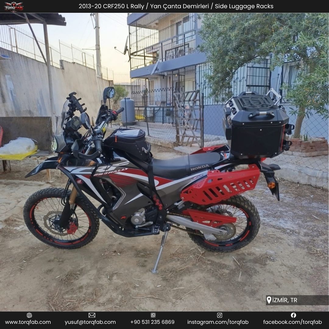 Torqfab Honda CRF250L / Rally (2013-2020) Yan Çanta Demiri