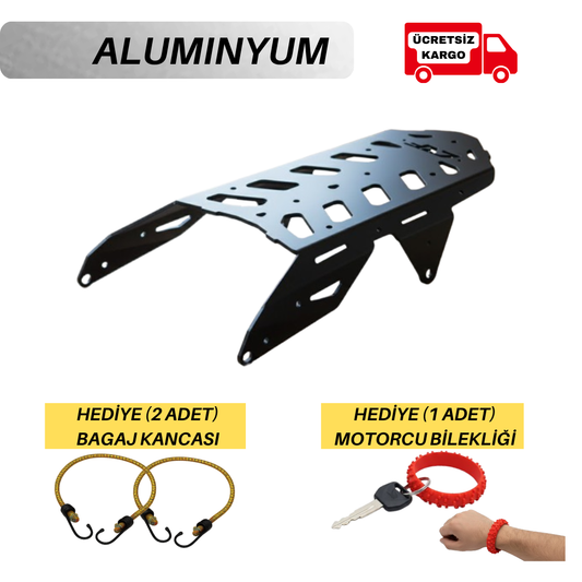 Honda CRF250L / CRF250 Rally Uyumlu Arka Çanta Demiri V1 – 8Eksen Büküm – Alüminyum