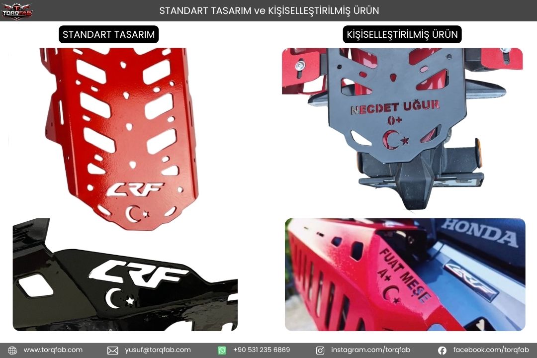 Torqfab Honda CRF250L / Rally (2013-2020) Yan Çanta Demiri