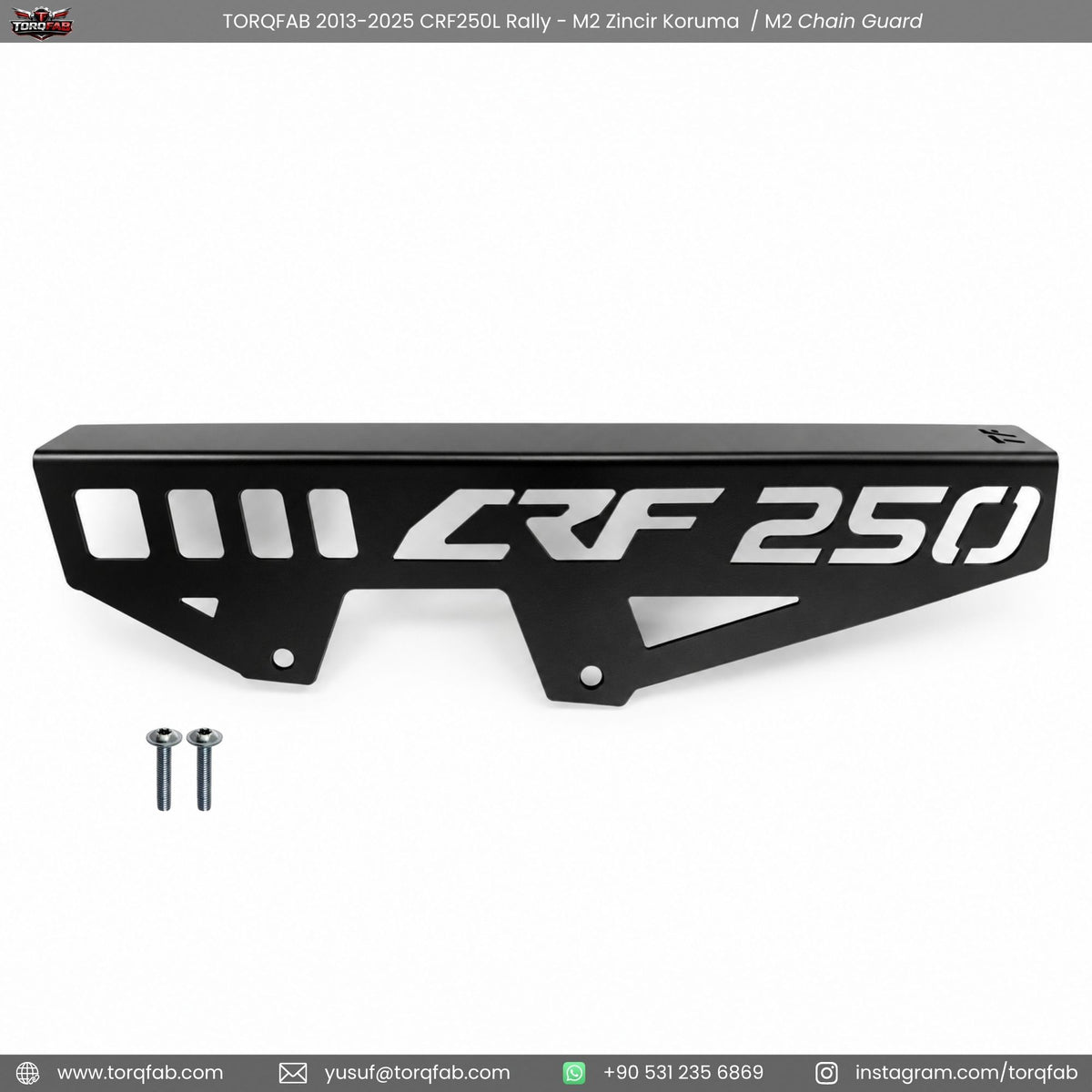 Torqfab 2013-2026 Honda CRF250L Rally Zincir Koruma M2