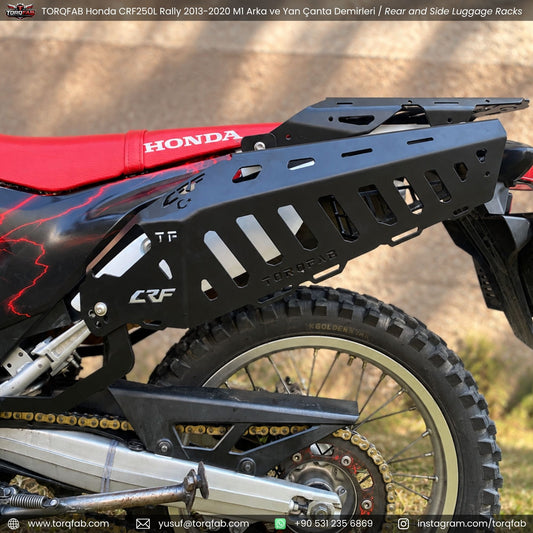 Torqfab Honda CRF250L / Rally (2013-2020) Yan Çanta Demiri Version4 / Egzoz Koruma Demiri